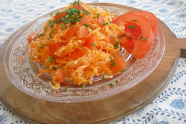 Freya`s Carrot and Kohlrabi Salad