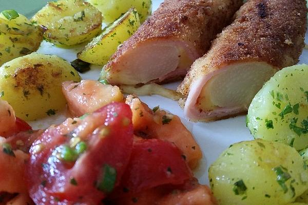 Fried Asparagus Cigars