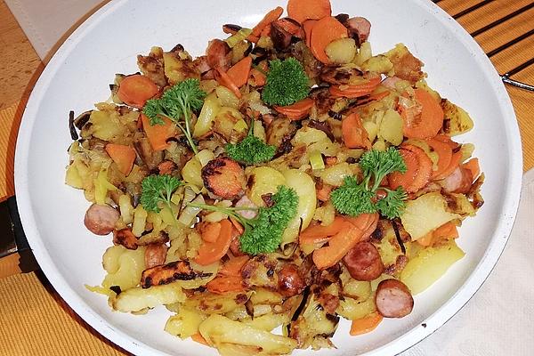 Fried Carrot Potatoes