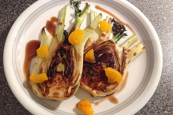 Fried Fennel and Orange Salad