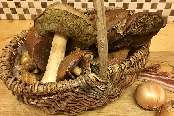 Fried Forest Mushrooms