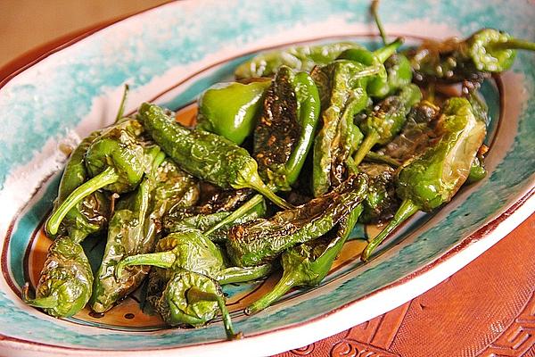 Fried Green Chillies