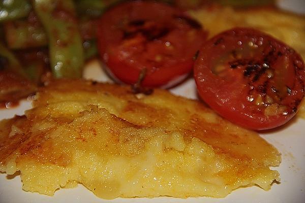 Fried Polenta with Cheese