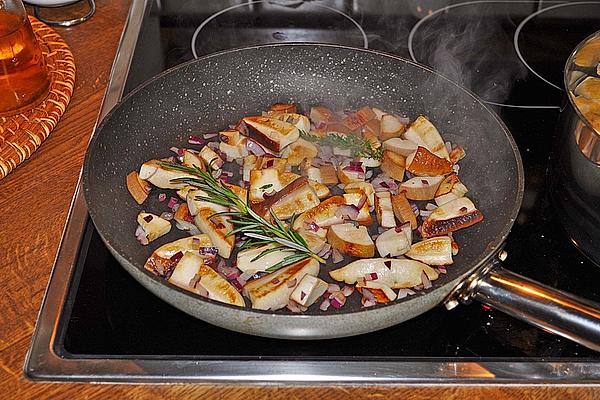 Fried Porcini Mushrooms