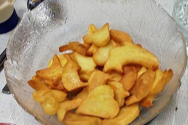 Fried Potato Cookies and Scrap Chips