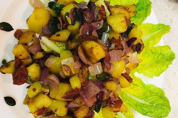 Fried Potatoes, Vegan