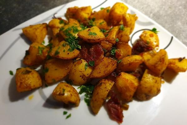 Fried Potatoes with Bacon