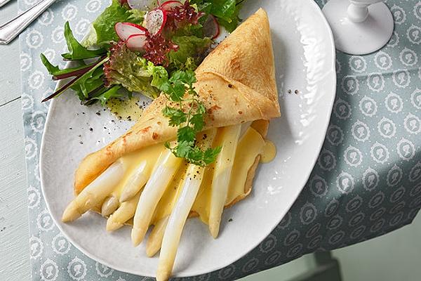 Friedhelm`s Asparagus with Pancakes