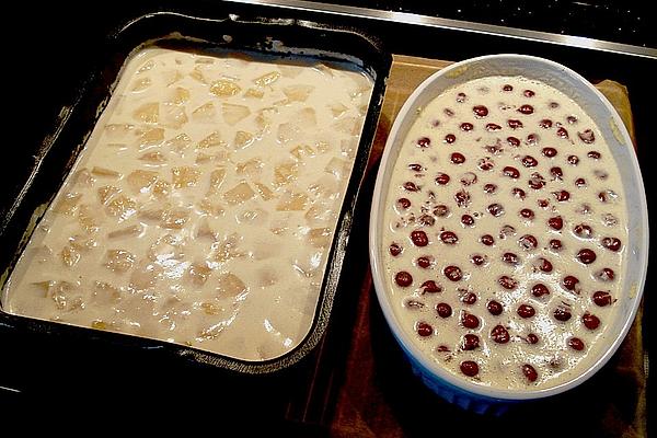 Fruit Casserole with Cherries or Pineapple