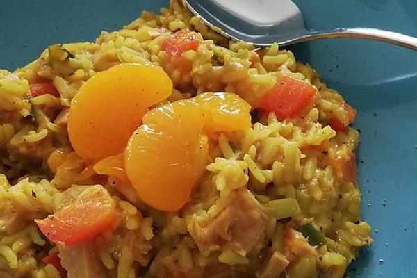 Fruity Banana Curry Rice with Jackfruit