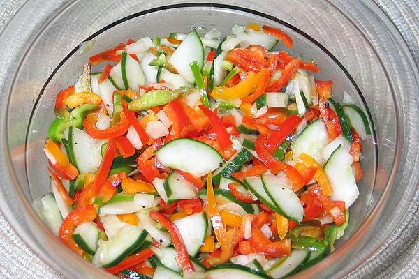 Gardener Style Paprika Salad