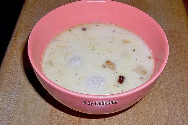 Garlic – Mushroom – Cream Soup