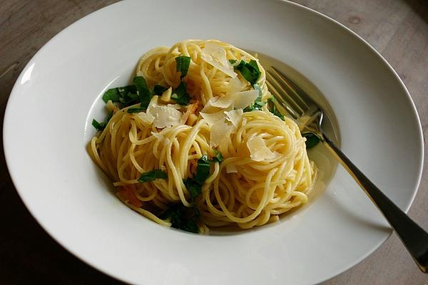 Garlic-oil Sauce for Spaghetti