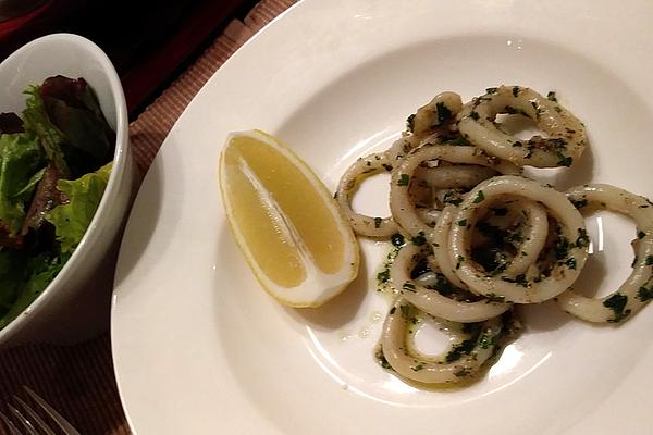 Garlic Squid Rings