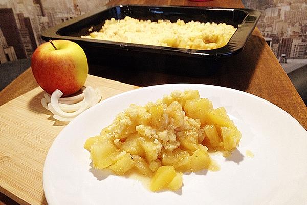 Gerrit`s Apple and Onion Crumble