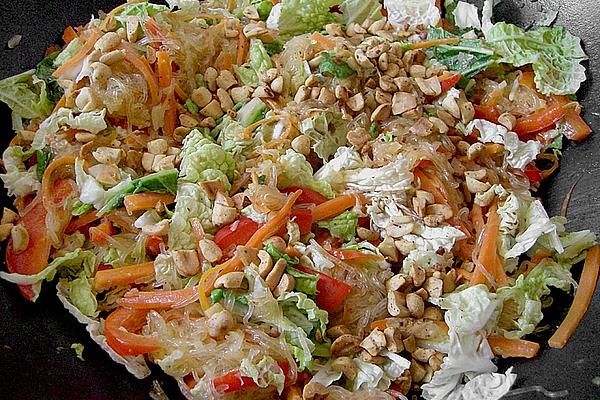 Glass Noodle Salad with Peanuts