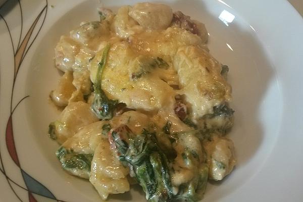 Gnocchi Casserole with Spinach