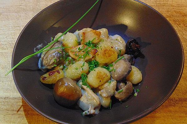 Gnocchi Pan with Chicken and Mushrooms