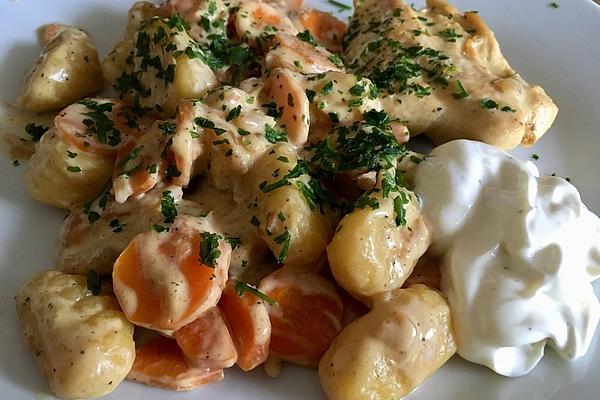 Gnocchi Pan with Chicken Breast