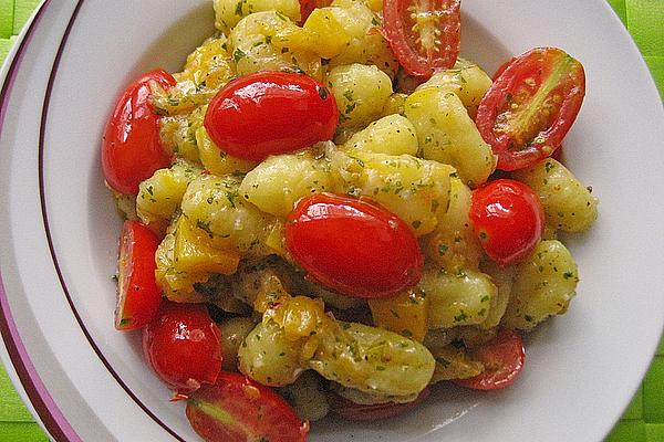 Gnocchi with Pumpkin and Cocktail Tomatoes