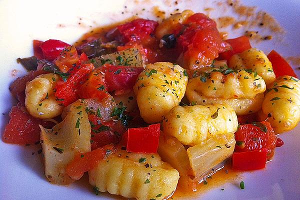 Gnocchi with Tomato and Fennel Vegetables
