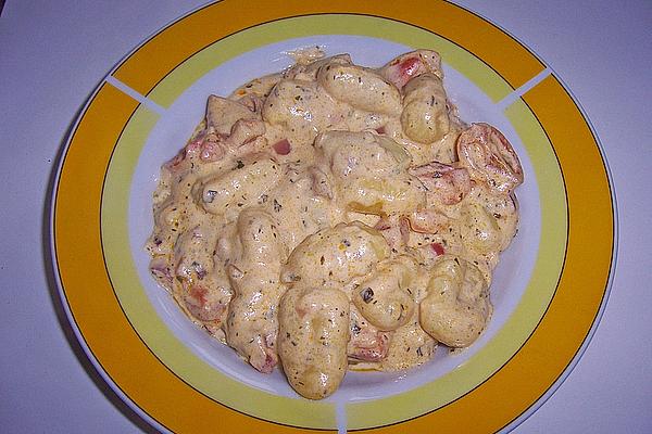 Gnocchi with Tomato Crème Fraîche