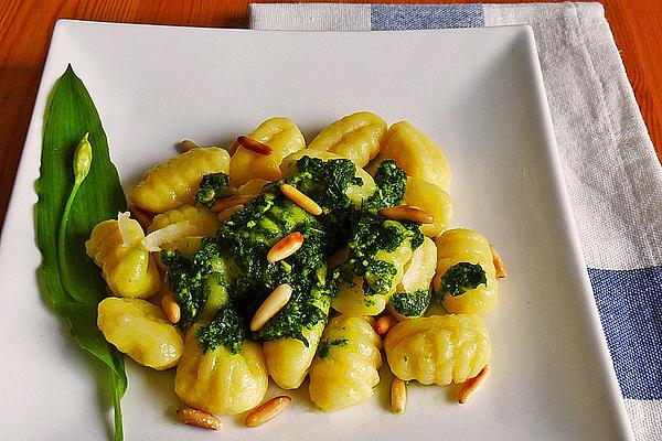 Gnocchi with Wild Garlic Pesto