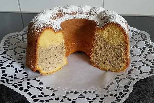 Gold and Silver Cake