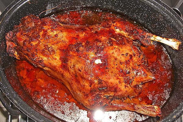 Goose Stuffed with Minced Meat