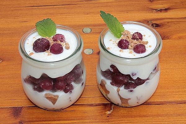 Gooseberry Yogurt Dessert
