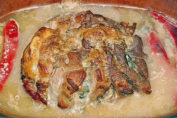Gorgonzola Roast in Roman Pot