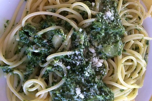 Gorgonzola – Spinach – Sauce