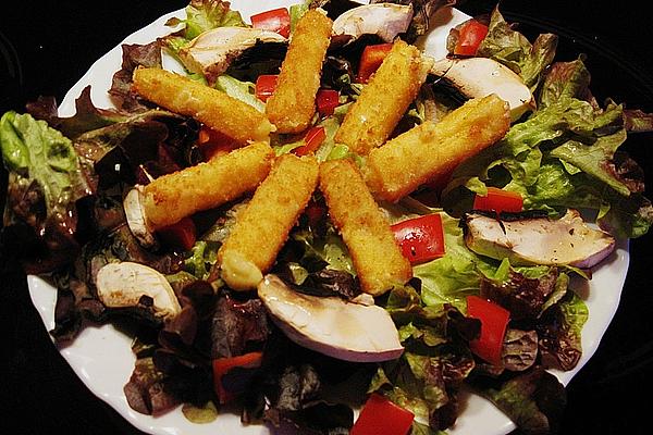 Gouda Sticks with Salad