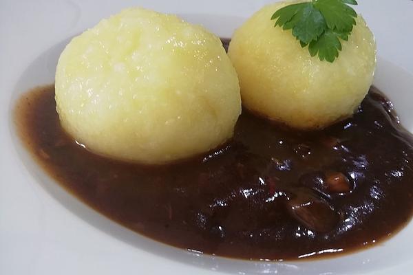 Goulash in Red Wine Sauce