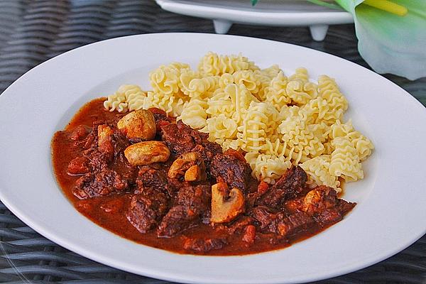 Goulash with Mushrooms