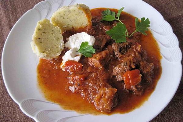 Goulash with Sauerkraut