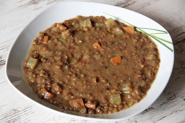 Grandma`s Lentil Soup from Silesia