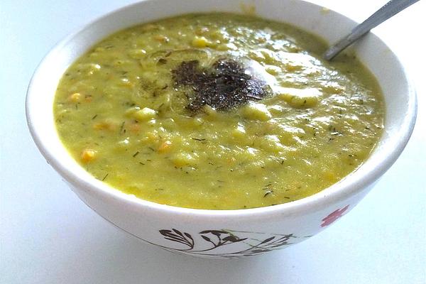 Grandmother`s Ayurvedic Pea Soup (vegetarian)