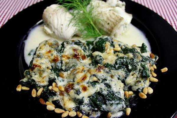 Gratinated Spinach