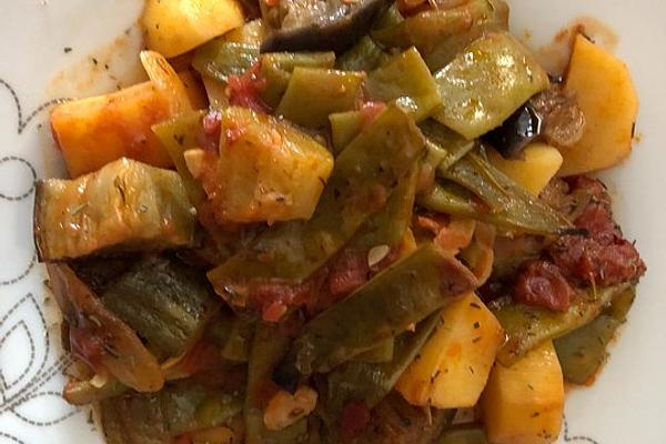 Greek Briami – Vegetables in Oven