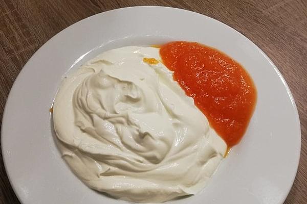 Greek Yogurt with Carrot Syrup