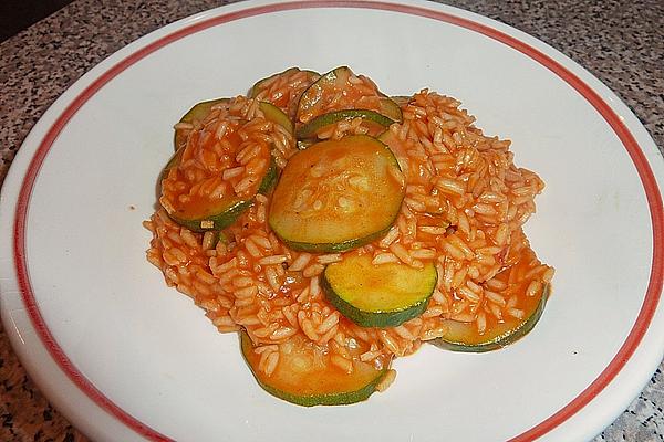 Greek Zucchini Stew with Rice