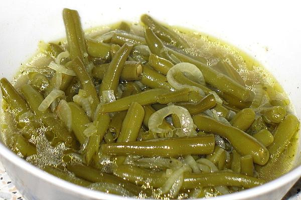 Green Bean Salad with Onions