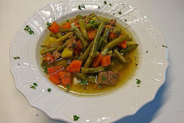 Green Bean Soup with Beef