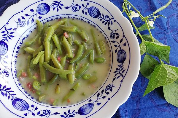 Green Beans in Bacon Sauce