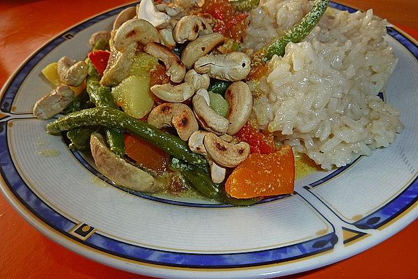 Green Curry with Pumpkin