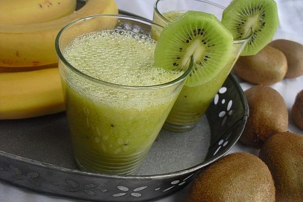 Green Kiwi Banana Smoothie