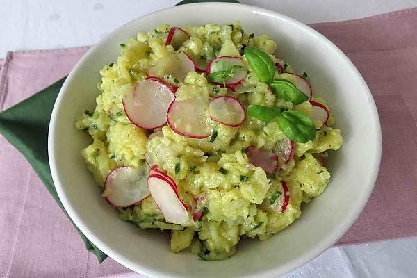 Green Potato Salad with Chives