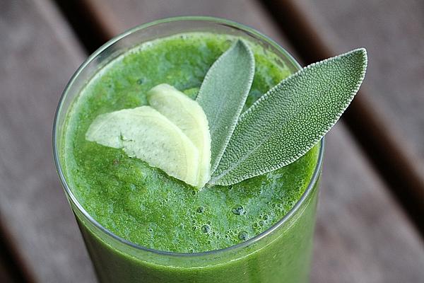 Green Smoothie with Sage