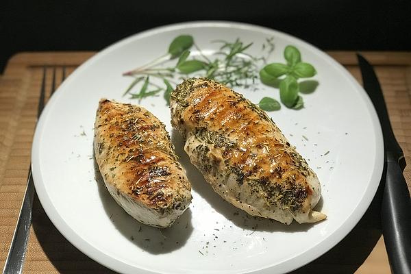 Grilled Chicken with Provence Herbs